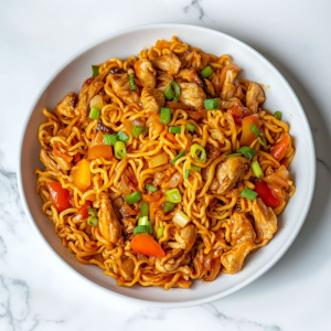 Chicken Schezwan Maggi