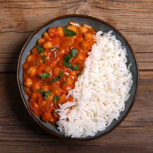 Chole Rice Bowl