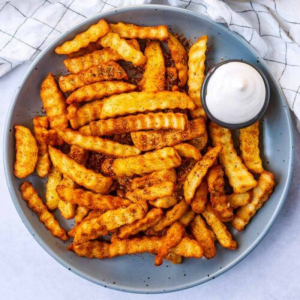 Crinkle French Fries (Peri Peri)