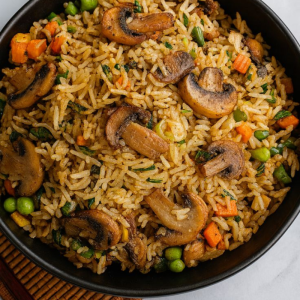 Mushroom Fried Rice